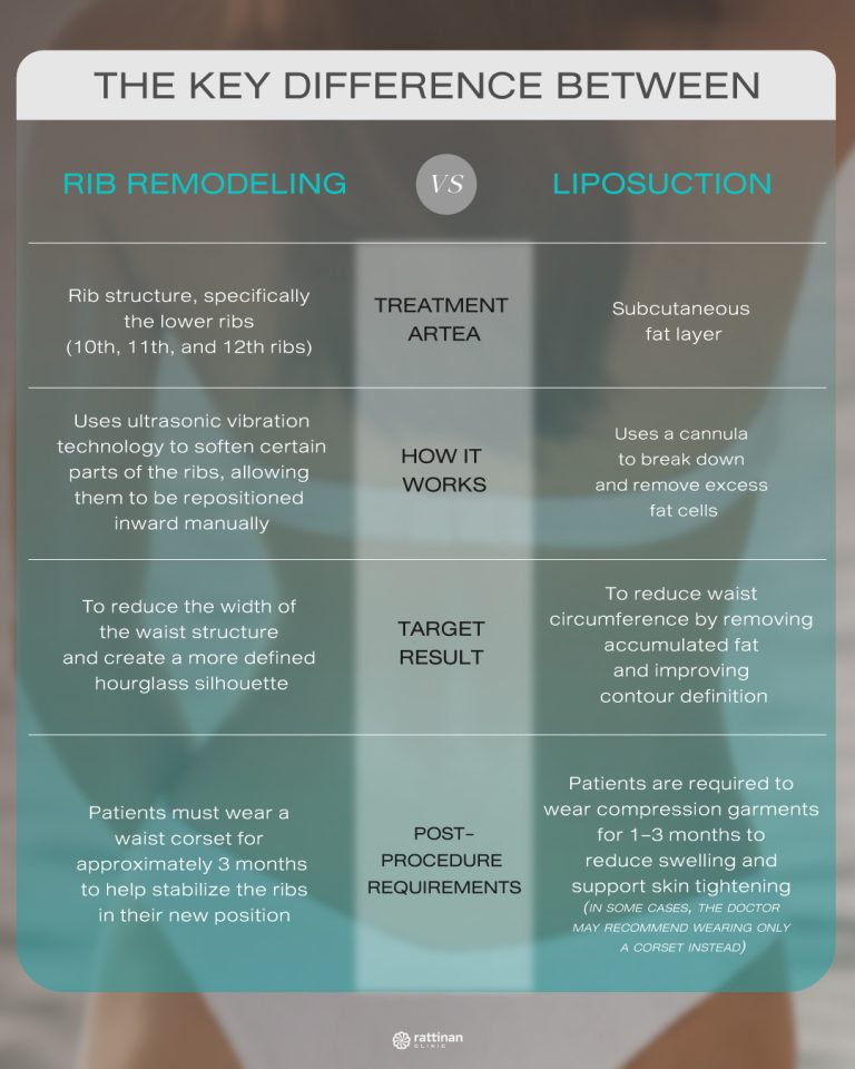 Rib Conturing Rib Remodeling in Thailand | Refined Waist Contouring